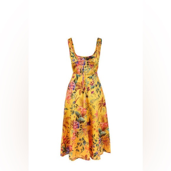 Zimmermann Dresses & Skirts - NWT Zimmerman Tropicana Cutout Midi Dress in Mango Floral